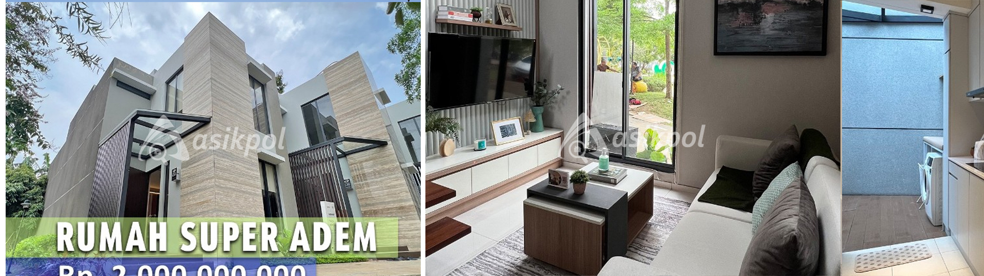 Dijual Rumah Konsep Elegan & Exclusive Lokasi Strategis
